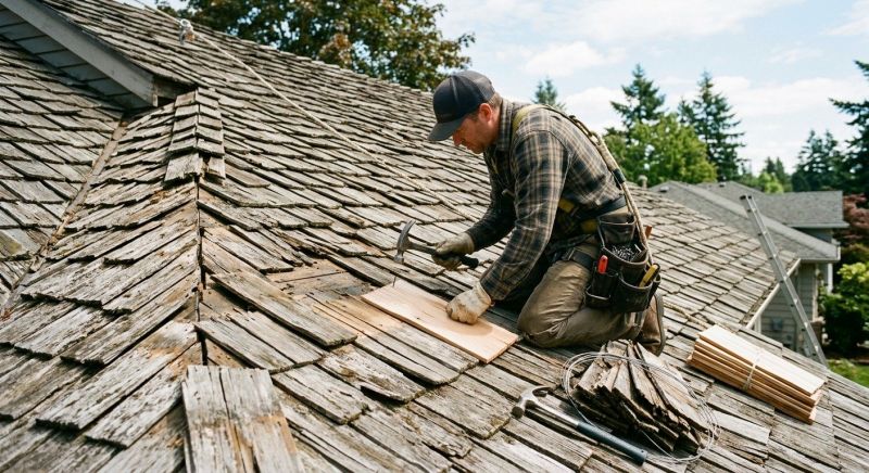 Shake Shingle Repair in Culpeper County, VA