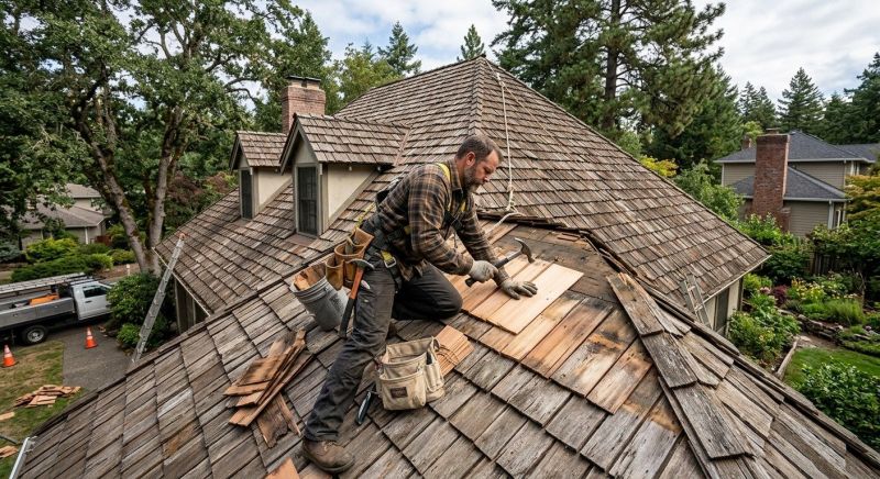 Shake Shingle Repair in Luray, VA