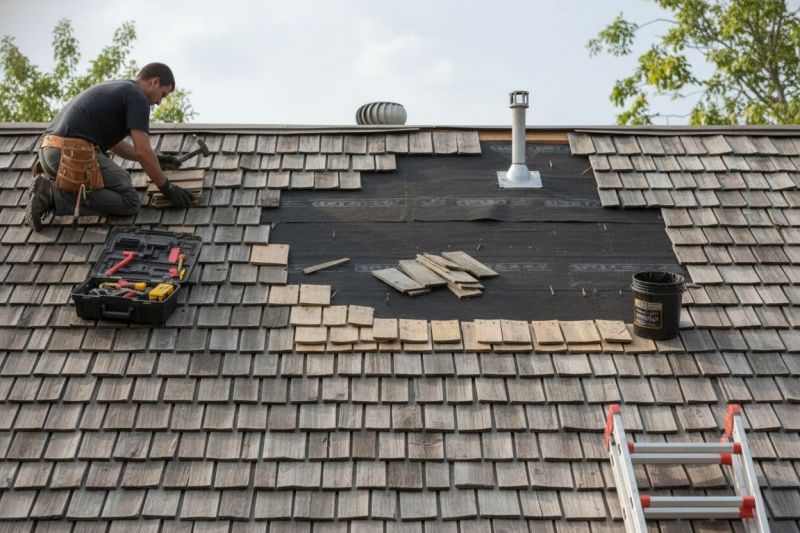Shake Shingle Repair in Shenandoah, VA