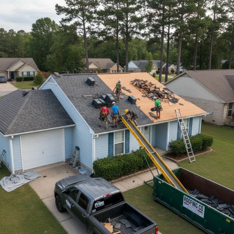 Shingle Roof Replacement in Madison, VA