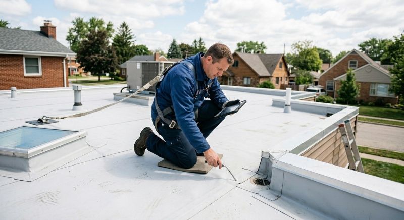 Single Ply Roof Inspection in Rappahannock County, VA