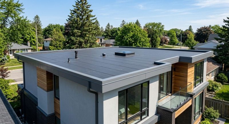 Single Ply Roof Installation in Boston, VA