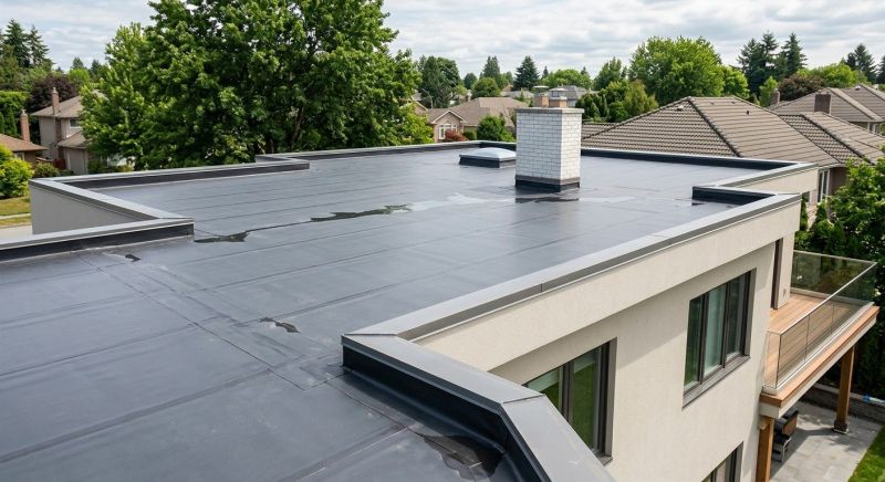 Single Ply Roof Installation in Woodstock, VA