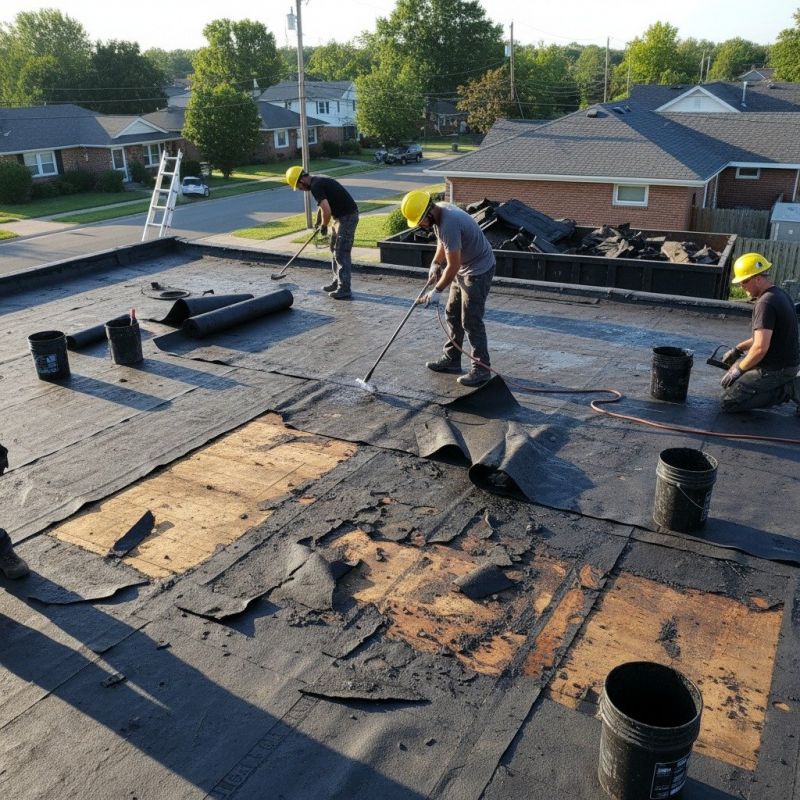 Single Ply Roof Repair in Brandy Station, VA