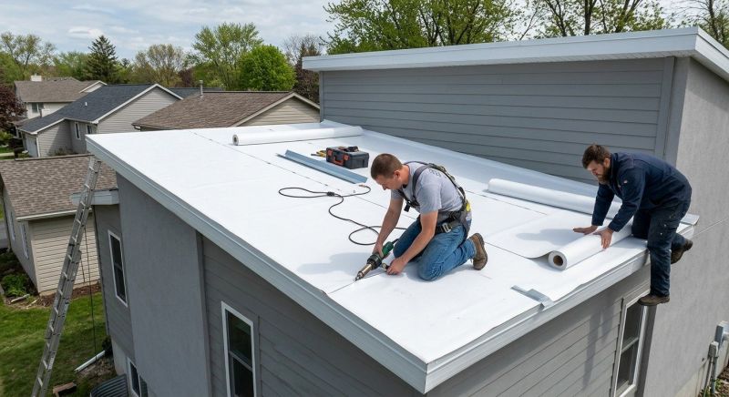 Single Ply Roof Repair in Rockingham County, VA