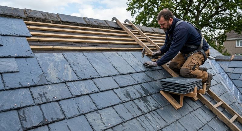 Slate Roof Construction in Rockingham County, VA