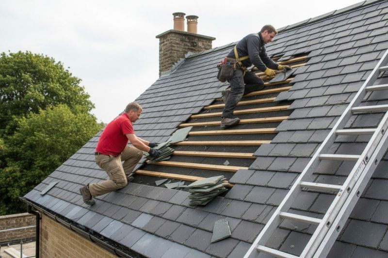 Slate Roof Repair in Boston, VA
