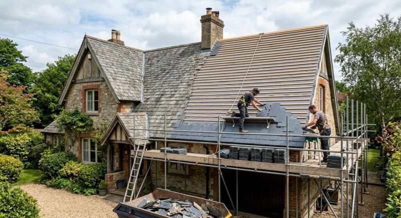 Slate Roof Replacement in Brandy Station, VA