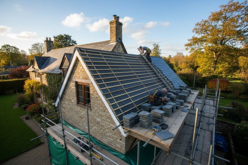 Slate Roof Replacement in Madison, VA