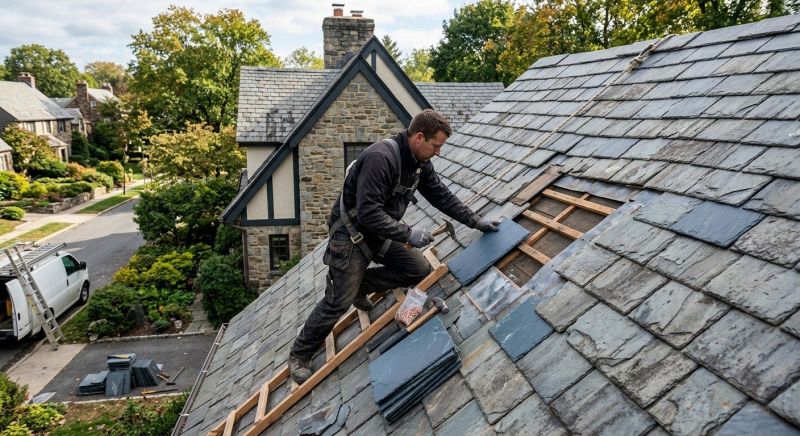 Slate Shingles Repair in Culpeper County, VA