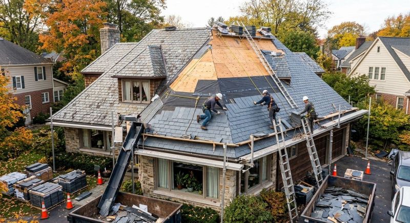Slate Shingles Repair in Marshall, VA