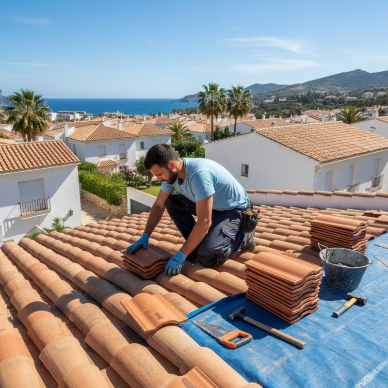 Spanish Tile Roof Repair in Rappahannock County, VA