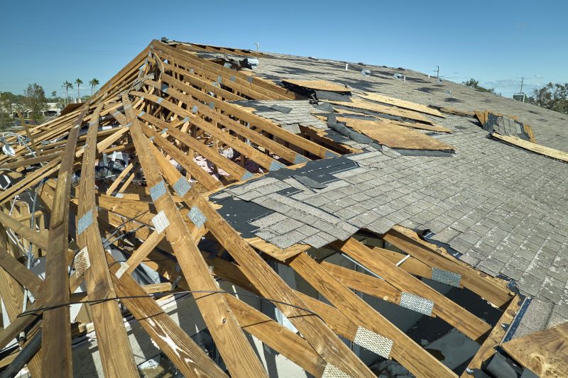 Storm Damage Roof Repair in Woodville, VA