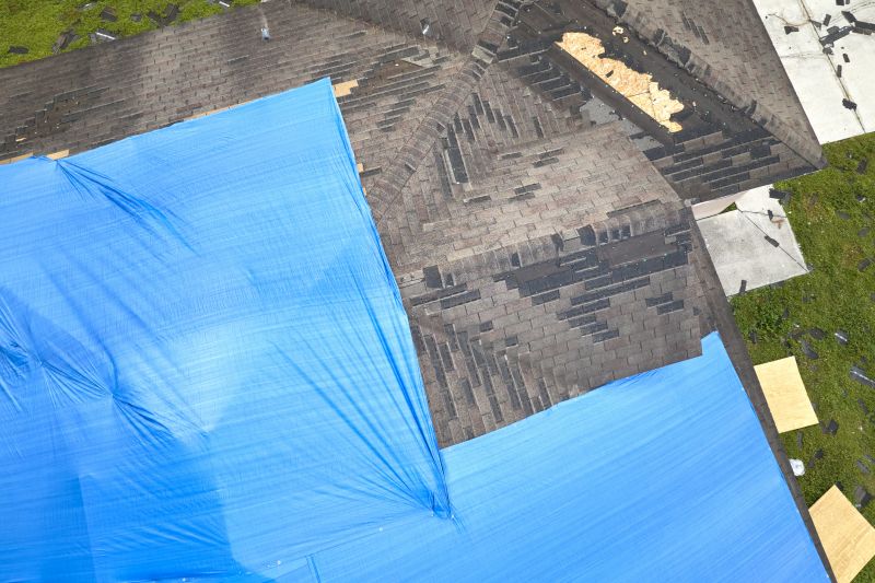 Storm Damage Roof Tarping in Rappahannock County, VA