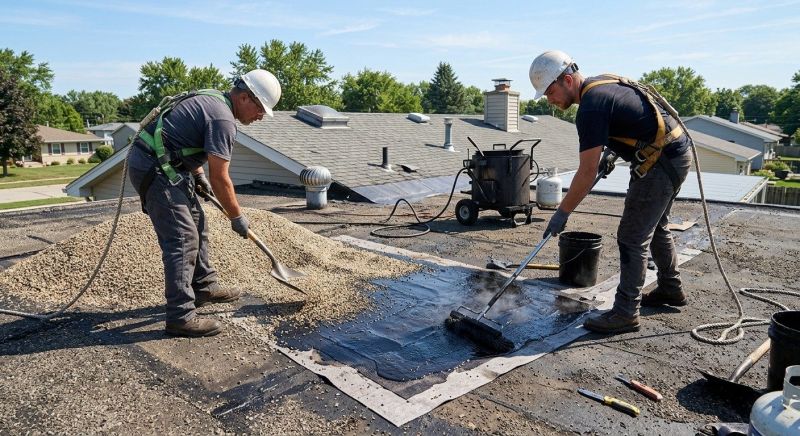 Tar And Gravel Roof Repair in Bealeton, VA