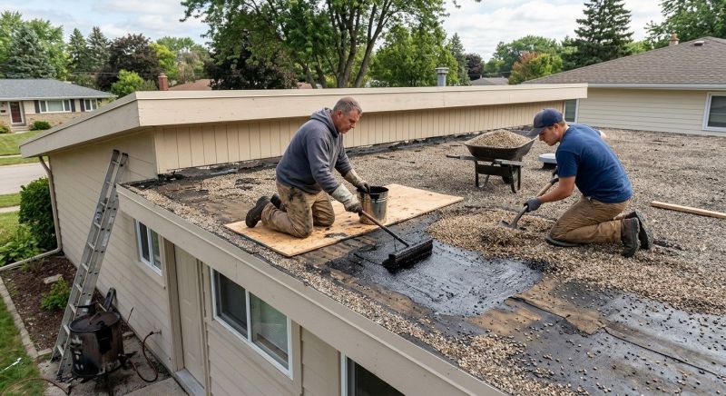 Tar And Gravel Roof Repair in Rappahannock County, VA