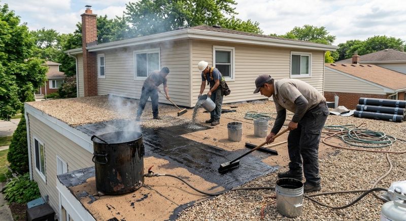 Tar And Gravel Roof Repair in Madison, VA