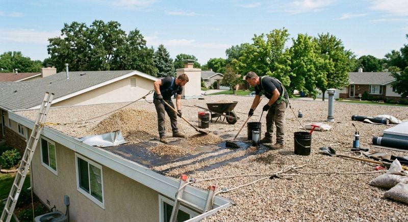 Tar And Gravel Roof Repair in Syria, VA