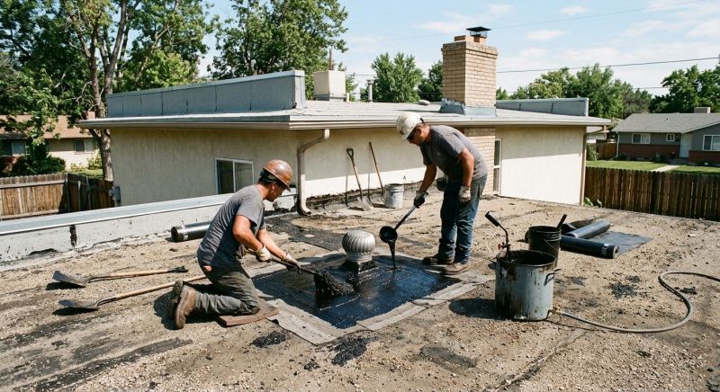 Tar Roof Repair in Boston, VA