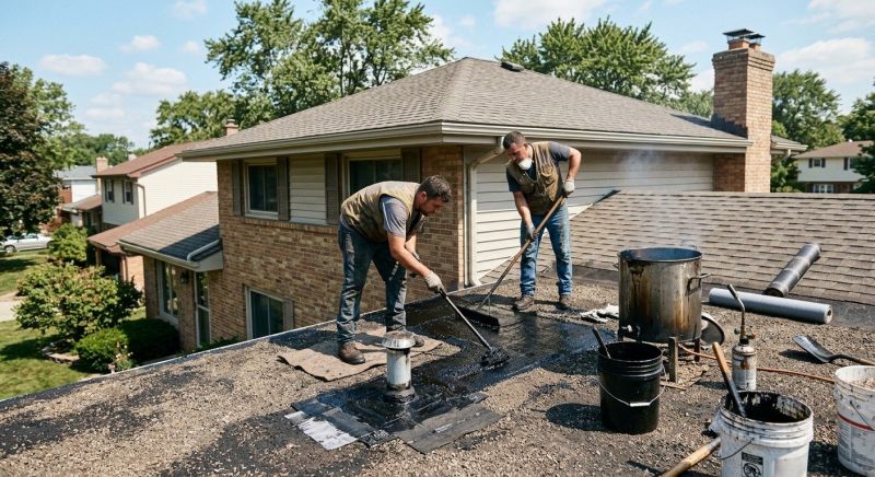 Tar Roof Repair in Rockingham County, VA