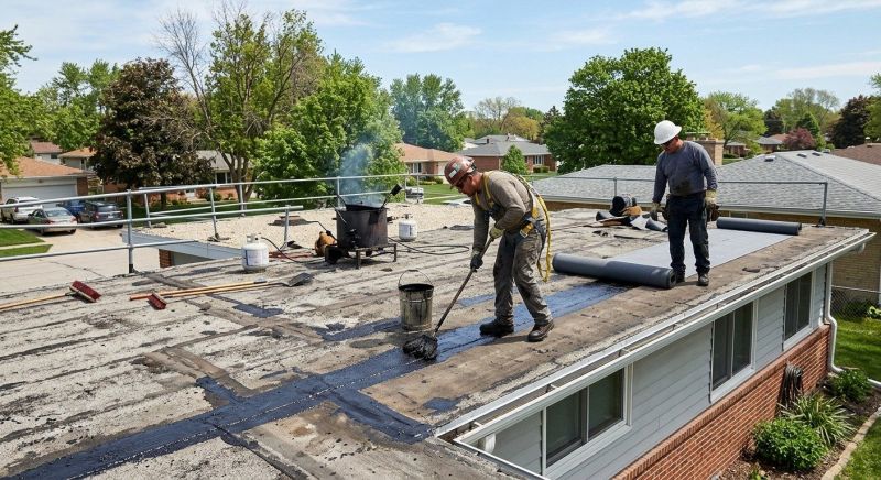 Tar Roof Repair in Syria, VA