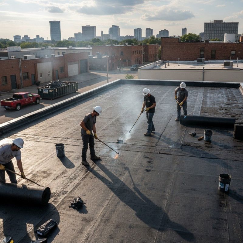 Tar Roof Replacement in Woodville, VA