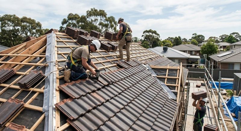 Tile Roof Installation in Madison, VA