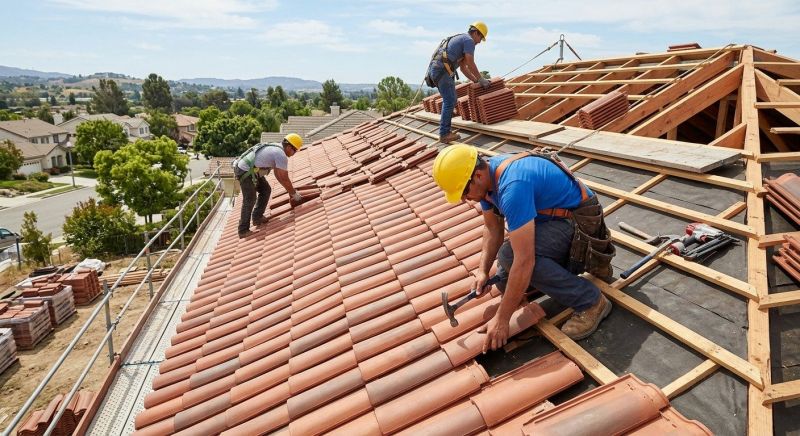 Tile Roof Installation in Syria, VA