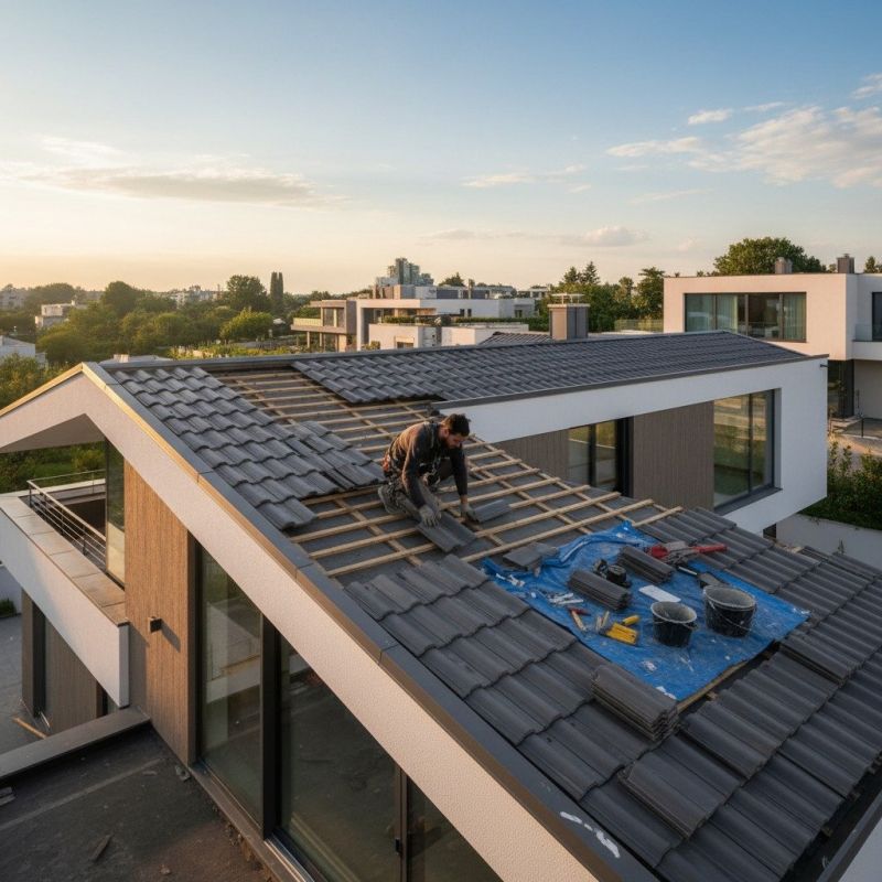 Tile Roof Repair in Boston, VA