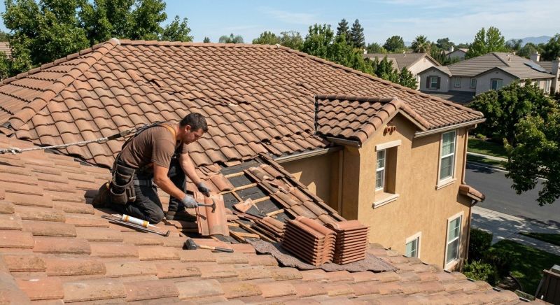 Tile Roof Repair in Luray, VA