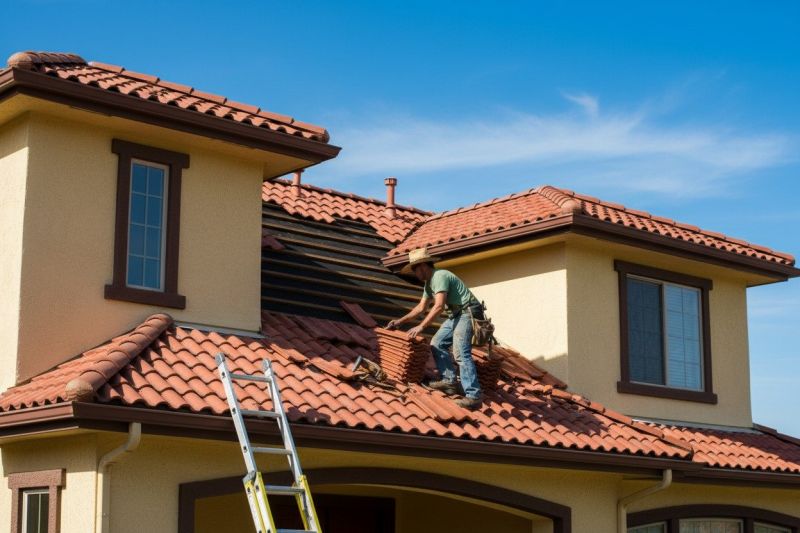 Tile Roof Repair in Syria, VA