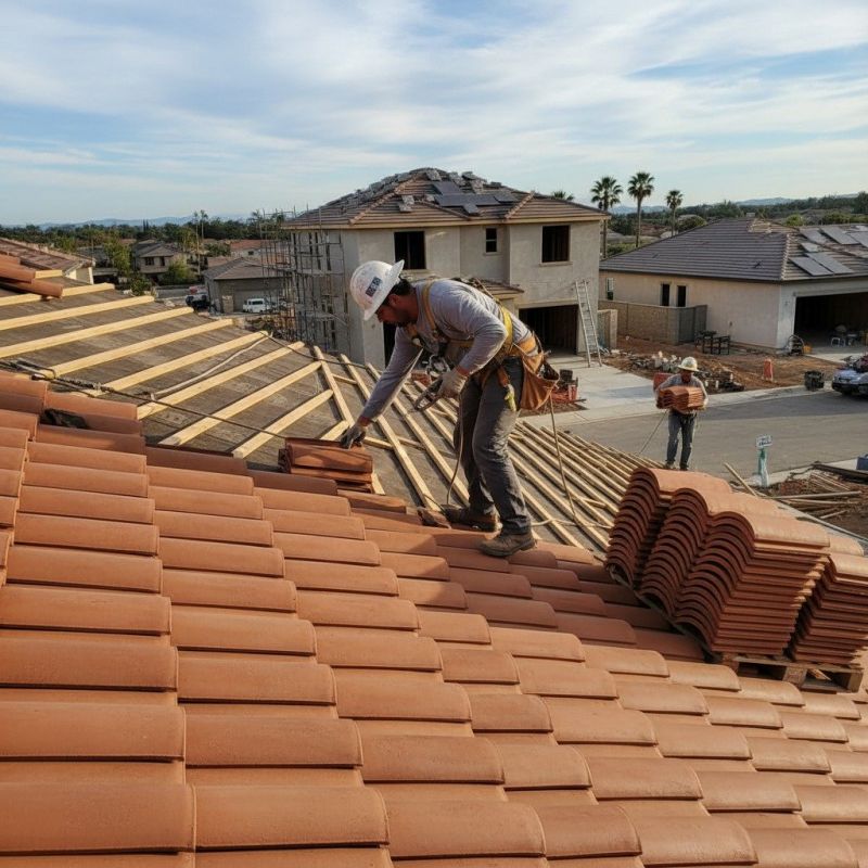 Tile Roof Replacement in Boston, VA