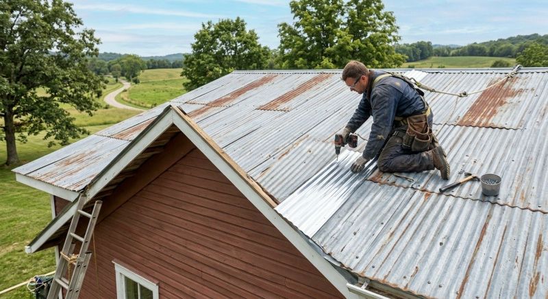 Tin Roof Repair in Rappahannock County, VA