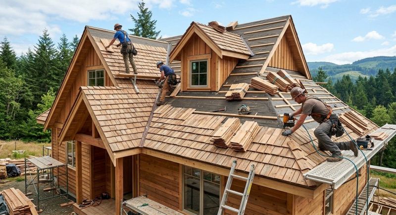 Wood Roofing Installation in Bealeton, VA