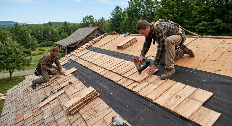 Wood Roofing Installation in Rappahannock County, VA