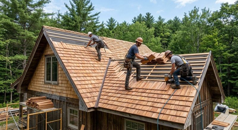 Wood Roofing Installation in Page County, VA