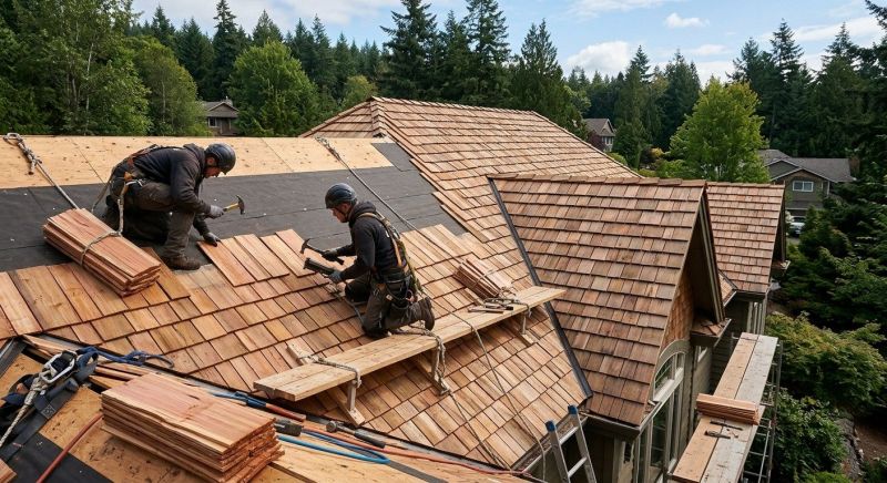 Wood Roofing Installation in Page County, VA