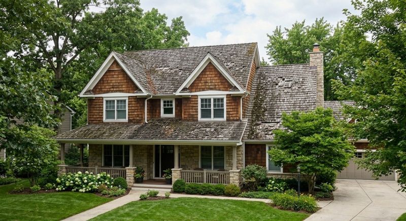 Wood Shake Roof Replacement in Page County, VA