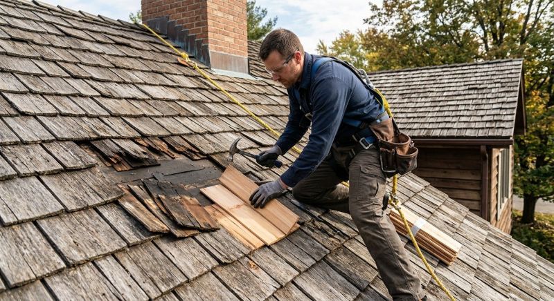 Wood Shingles Repair in Bealeton, VA