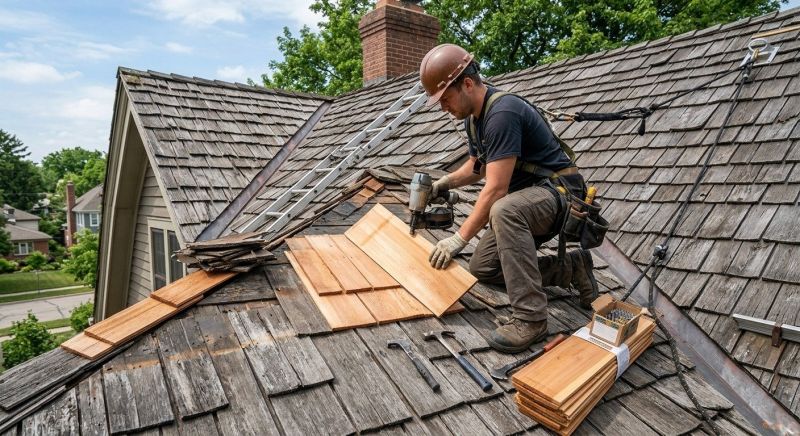Wood Shingles Repair in Bealeton, VA